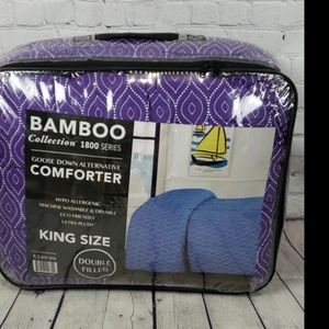 Brand New QUEEN SIZE Bamboo 1800 Series Comforter!